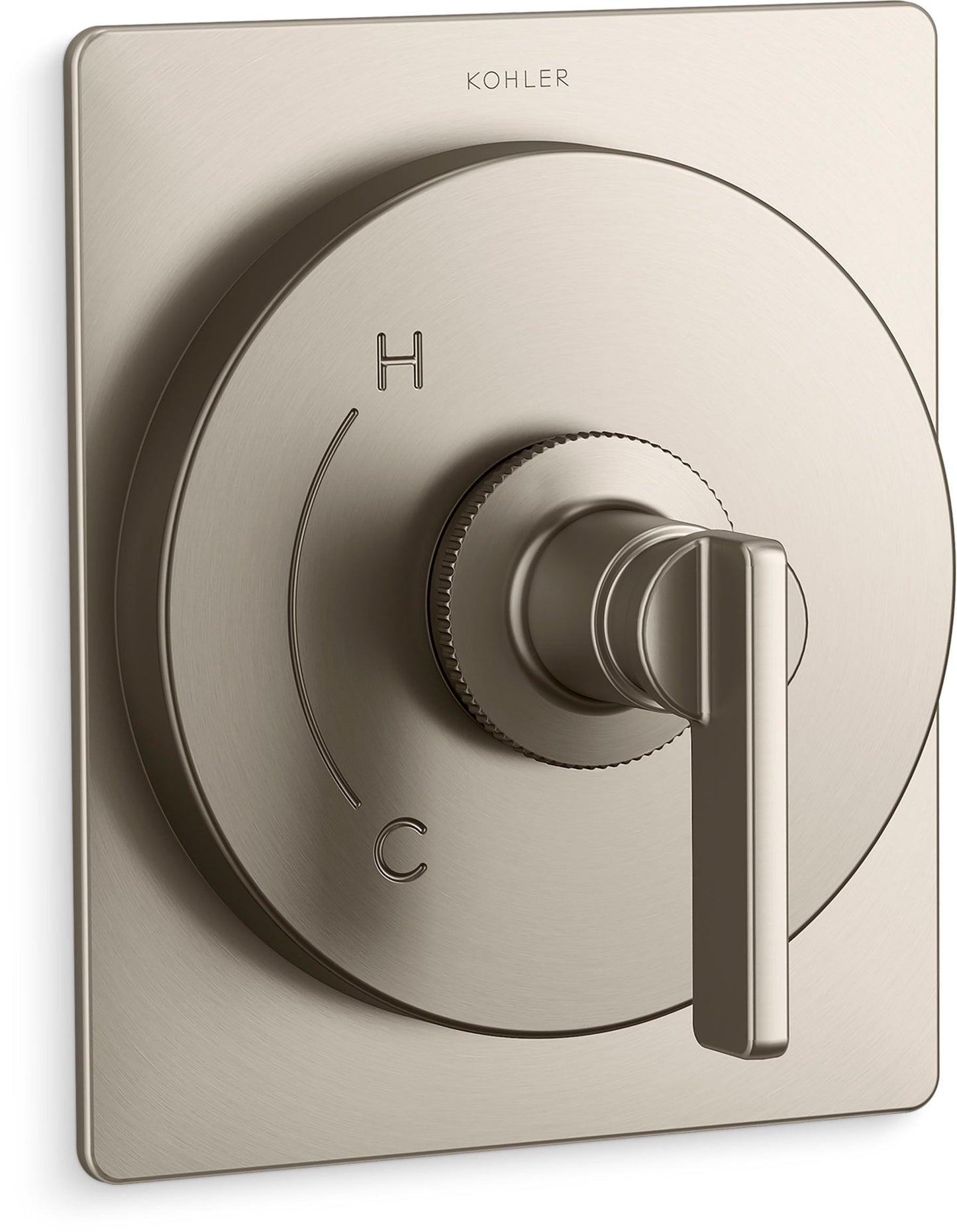 KOHLER Castia by Studio McGee Vibrant Polished Nickel 1 -Handle Lever Shower Faucet Handle