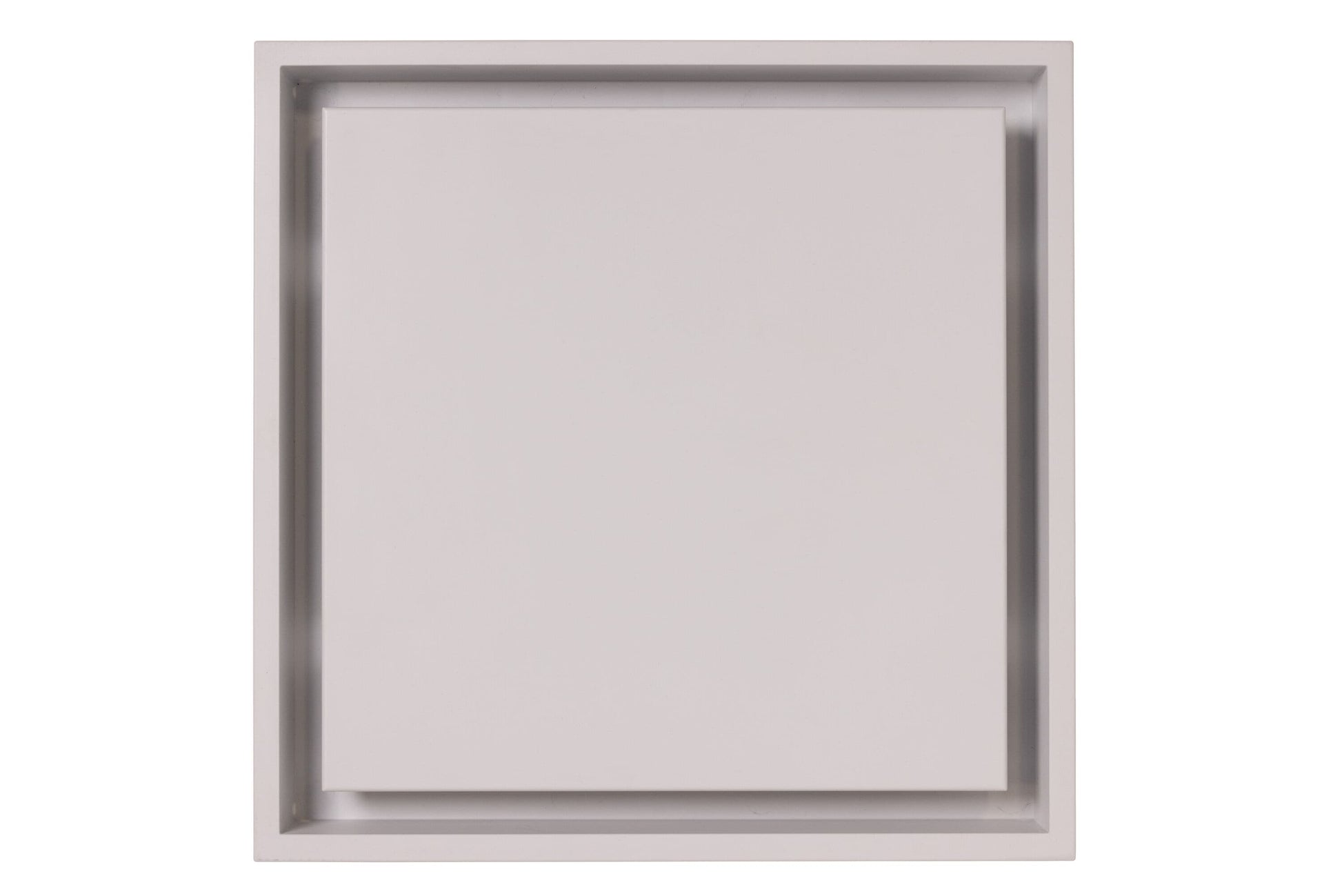 Aria Vent 14-in x 14-in Steel Satin White Sidewall/Ceiling Return Air Grille DWFRX14X14SWH