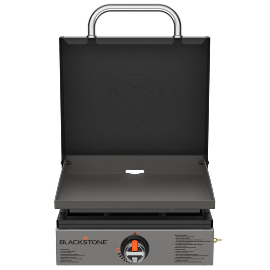 Blackstone 17" Original Tabletop Griddle with Hood 1-Burner Liquid Propane Flat Top Grill 2143
