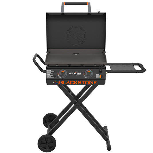 Blackstone 22" Culinary Omnivore Portable X-Frame Griddle 2-Burner Liquid Propane Flat Top Grill 2277