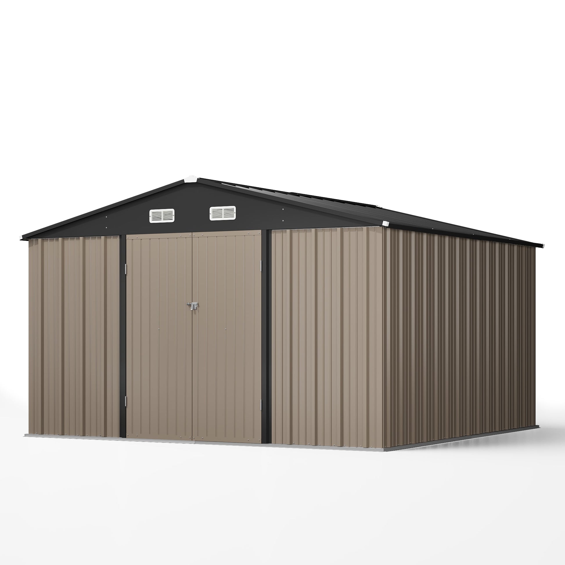 Patiowell 10-ft x 10-ft Galvanized steel Storage Shed