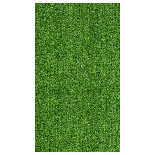 Ottomanson Artificial grass 8x47 Fake Grass Turf Rug For Patio Lawn Landscape 7.8-ft x 47-ft Artificial Grass