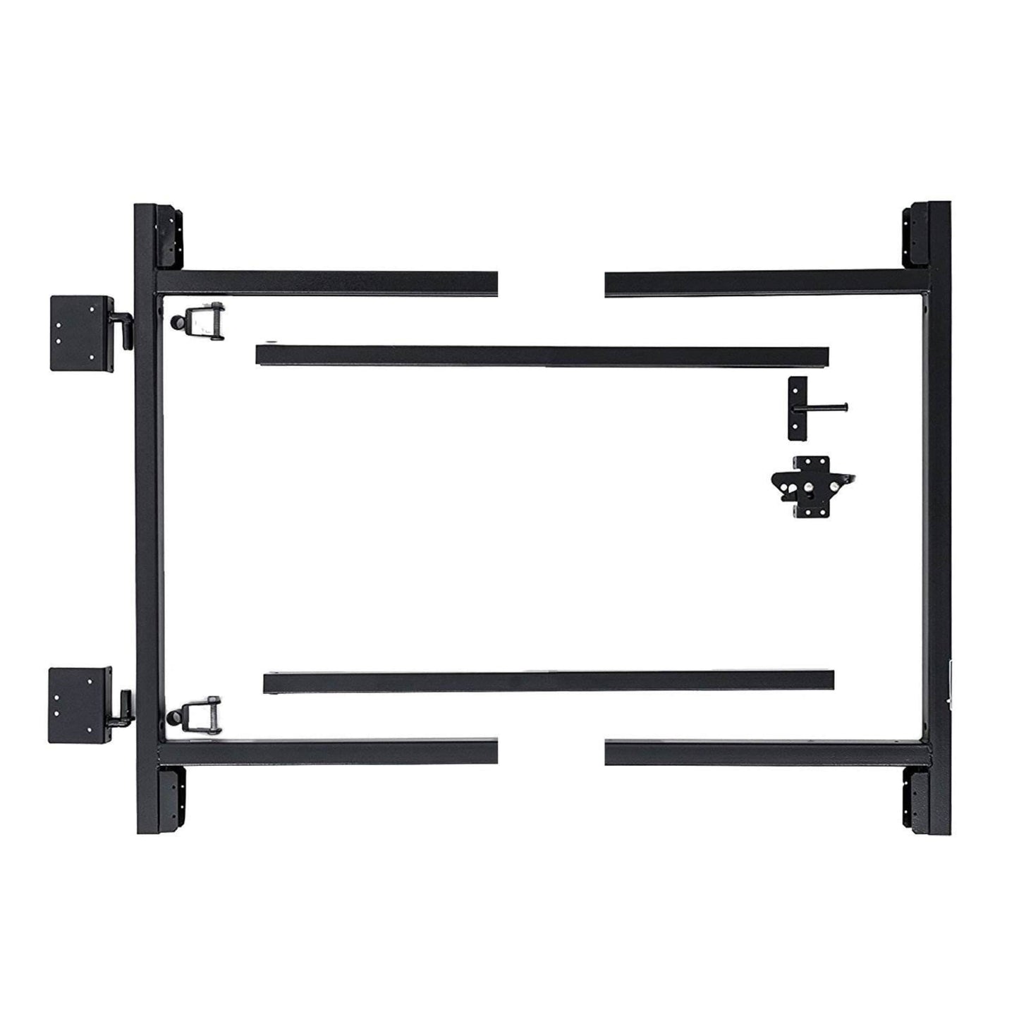 Adjust-A-Gate 1-1/4-in Black Gate Hardware Kit 93777