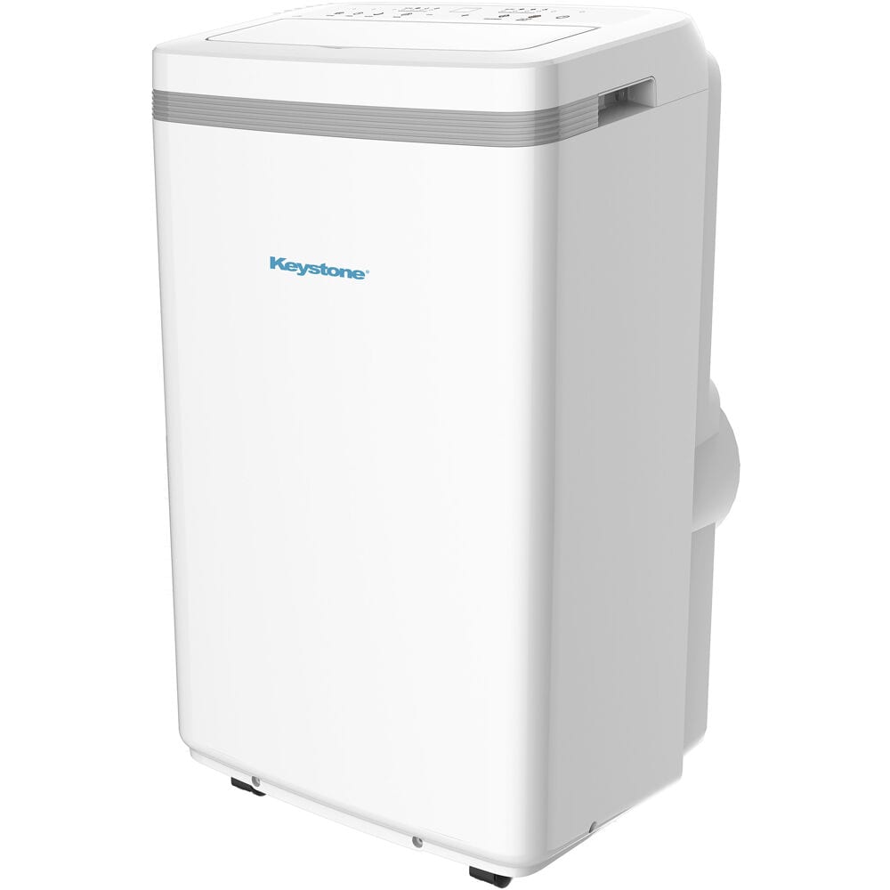 Keystone 8000-BTU DOE (115-Volt) White Vented Portable Air Conditioner with Heater with Remote Cools 450-sq ft KSTAP13MFHC