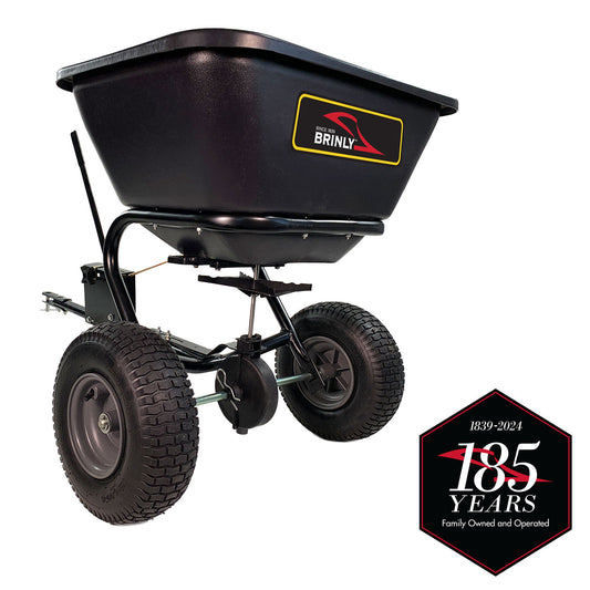 Brinly 125-lb Capacity Broadcast Tow-Behind Spreader BS26BH-A