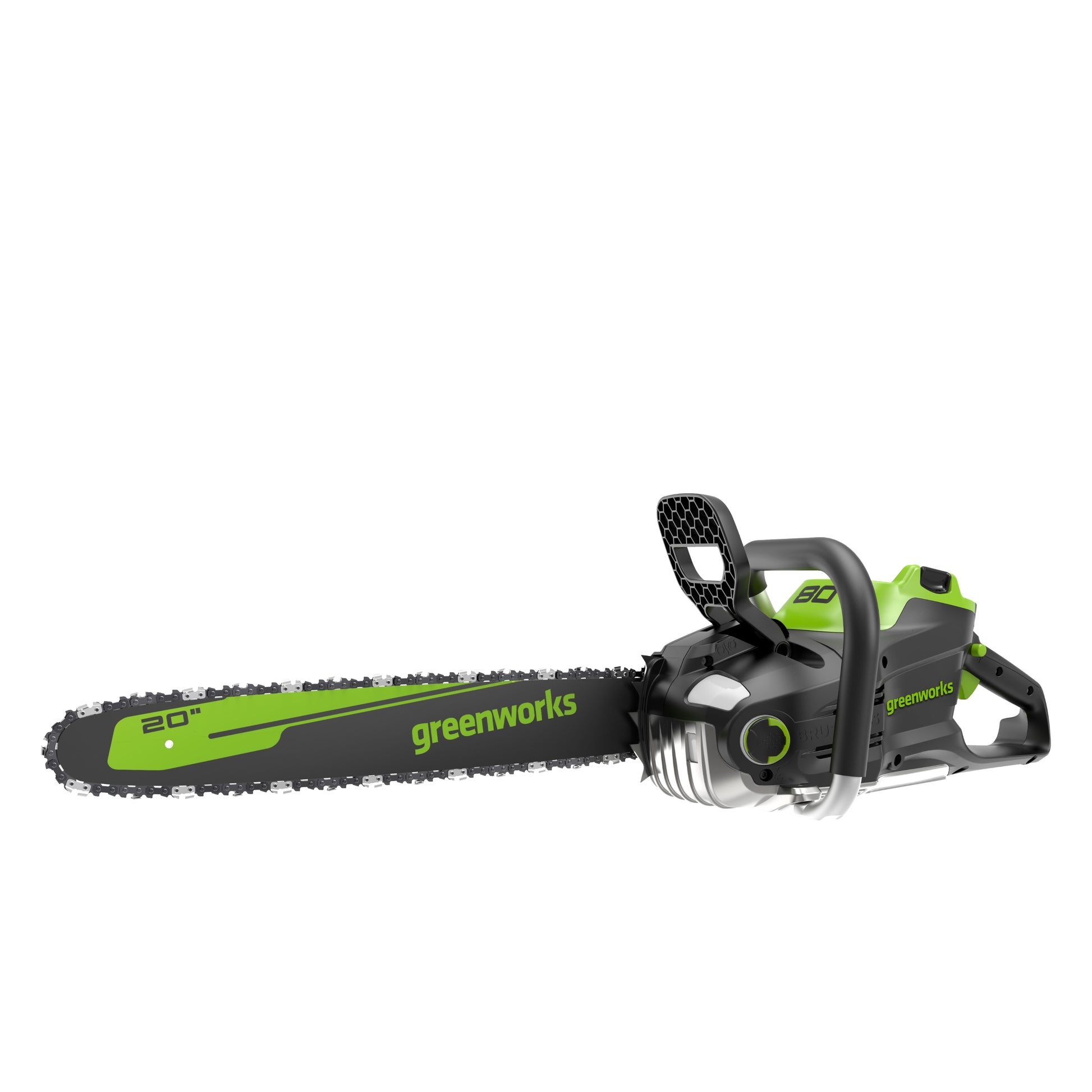 Greenworks 80-volt 20-in Brushless Battery Chainsaw (Battery and Charger Not Included) CS80L04