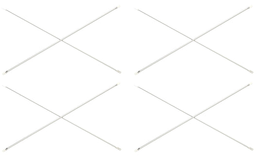 Build Frames Steel 1-in Cross Brace For Scaffolding 4-Pack BR0748HP4+BFL