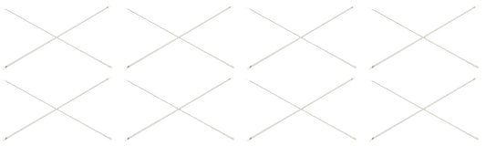 Build Frames Steel 1-in Cross Brace For Scaffolding 8-Pack BR0748HP8+BFL