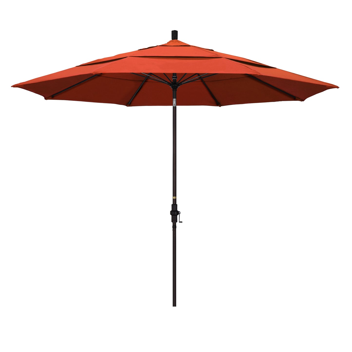 California Umbrella 11-Feet Aluminum Yellow Market Patio Umbrella
