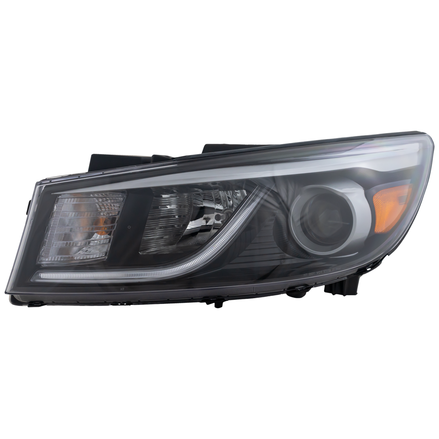 Garage-Pro Driver Side Headlight, With bulb(s), Halogen, EX/L/LX Models, CAPA CERTIFIED