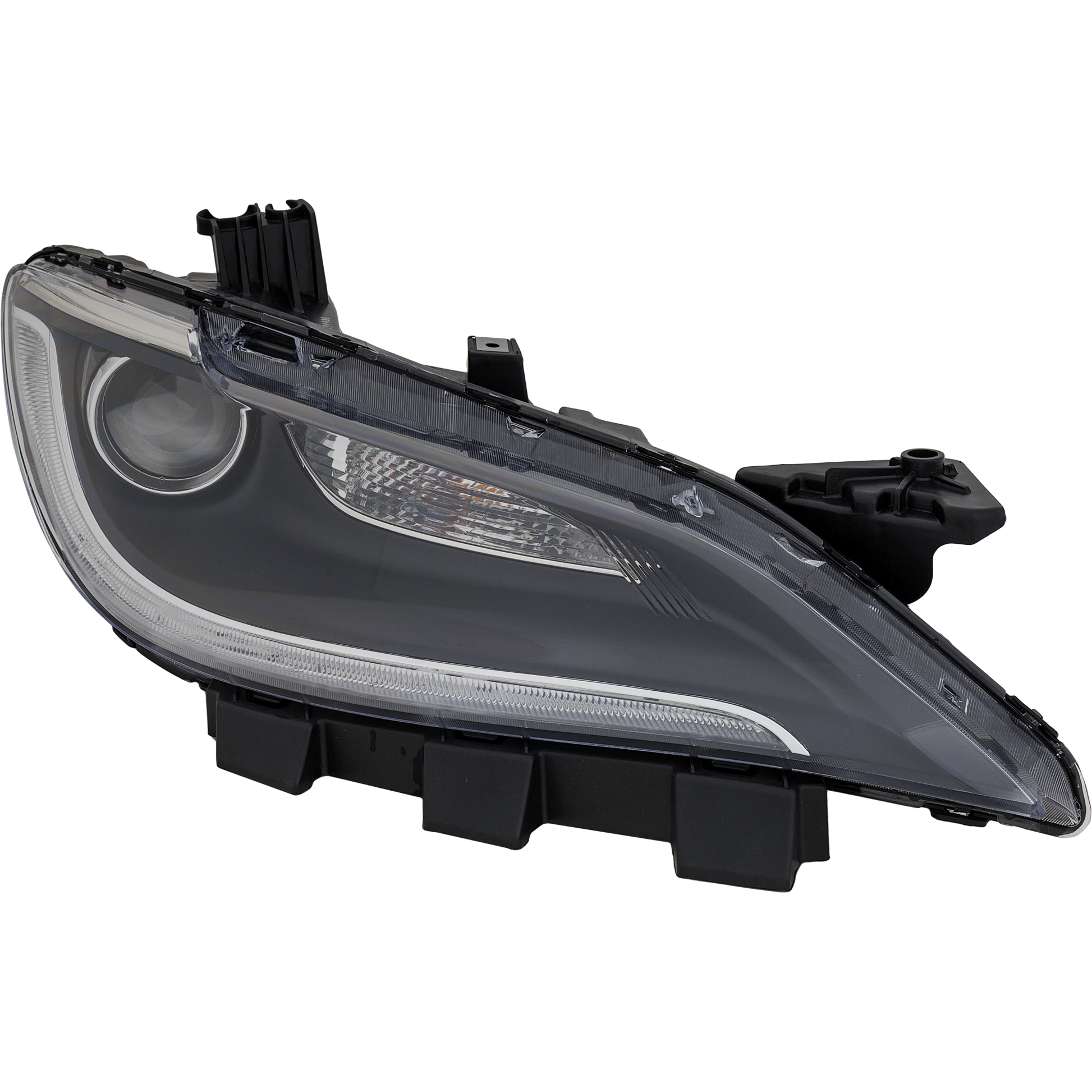 Garage-Pro Headlight Assembly Compatible with 2016 2017 Chrysler 200 Capa Passenger Side with Bulb