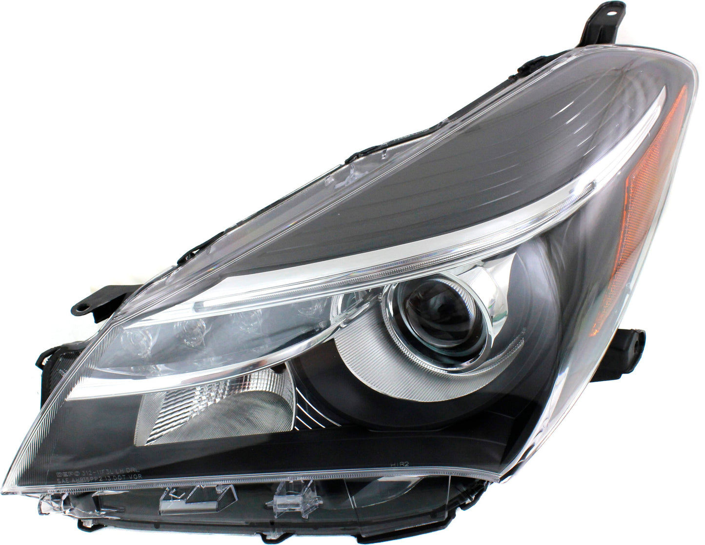 Garage-Pro Headlight Compatible with Toyota Yaris 2015-2017 Lh Lens and Housing Projector Type with LED Drl Se Model
