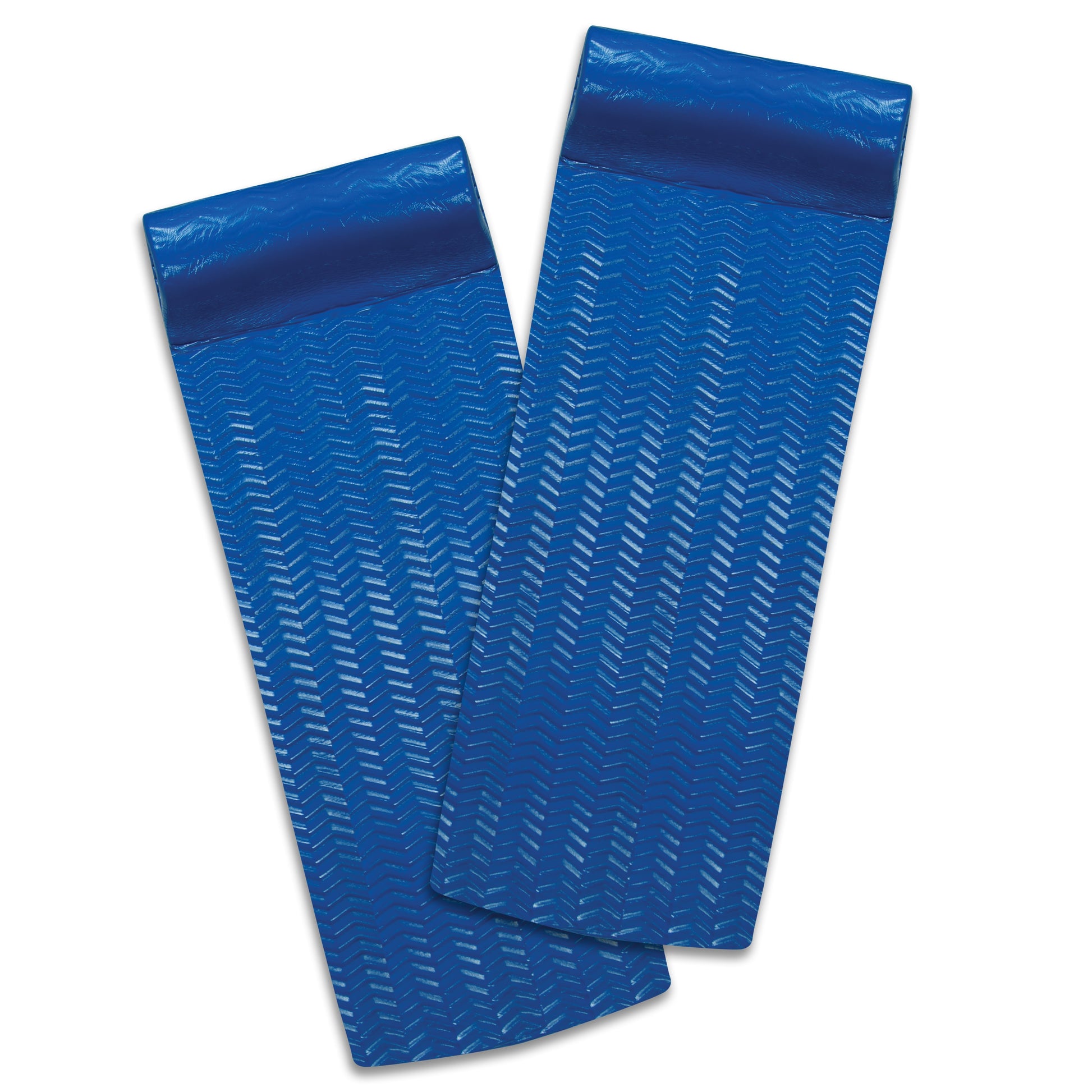 Poolmaster 26.5-in x 72-in 1 -Seat Blue Pool mattress 2 -Pack