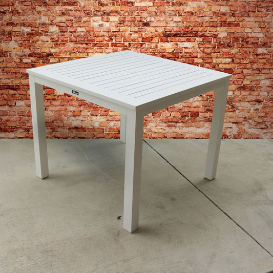 Courtyard Casual Skyline Square Outdoor Dining Table 35.88-in W x 35.88-in L with Umbrella Hole