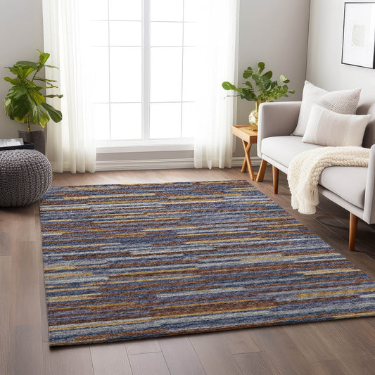 Addison Rugs Mayfield AMF114LA 8 x 10 (ft) Loomed Landscape Rectangular Indoor Geometric Machine washable Pet Friendly Area rug