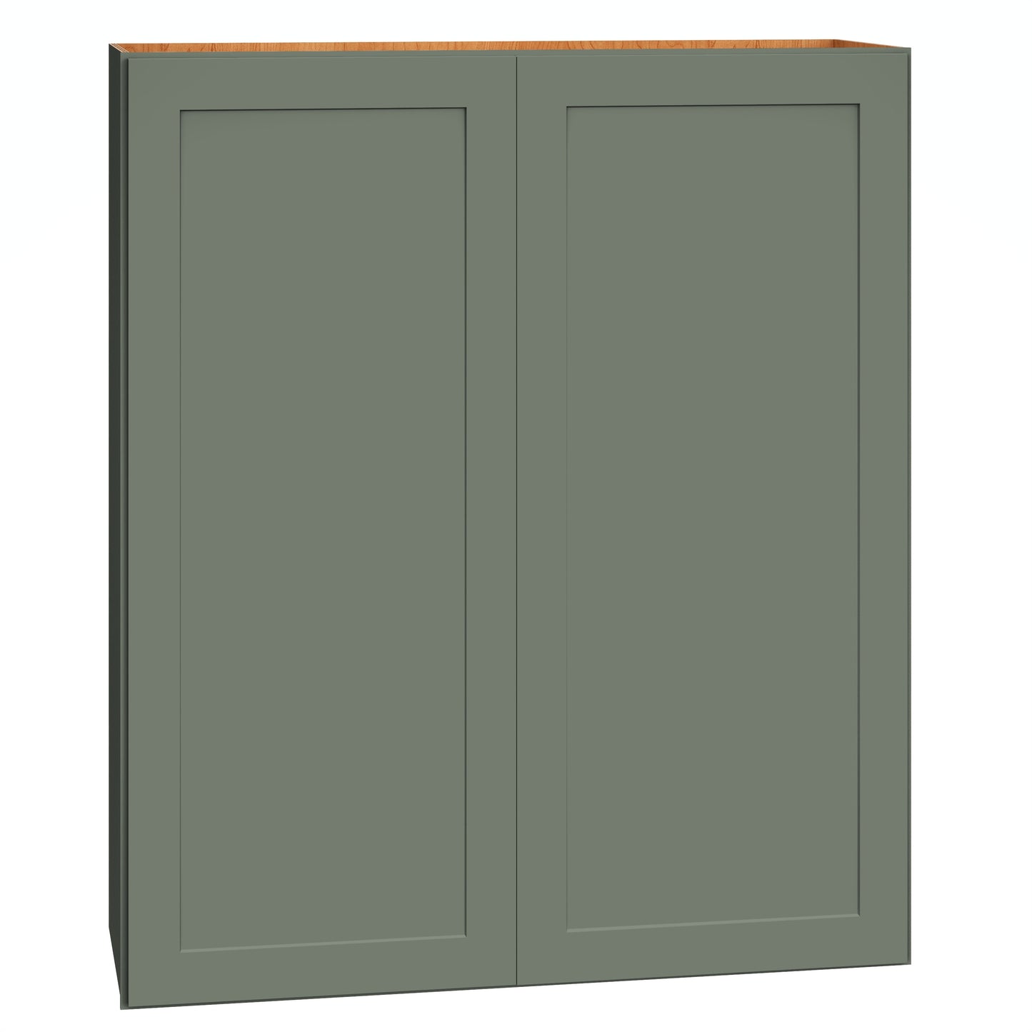 Diamond Express Jamestown 36-in W x 42-in H x 12-in D Retreat Green Wall Fully assembled Plywood Cabinet Recessed Panel
