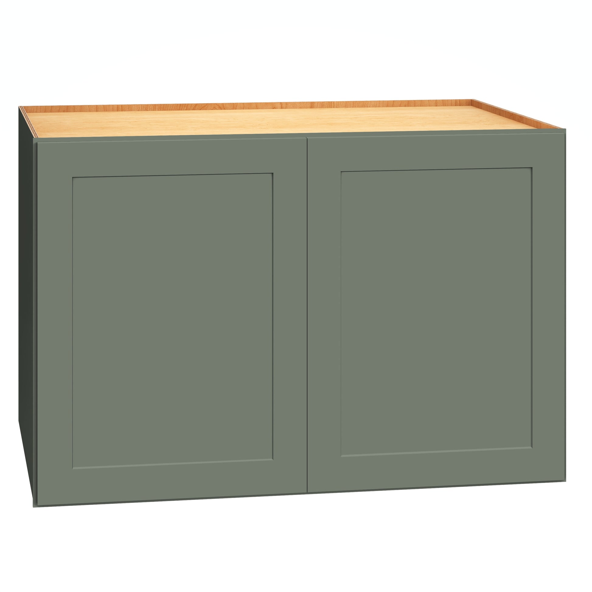 Diamond Express Jamestown 36-in W x 24-in H x 24-in D Retreat Green Wall Fully assembled Plywood Cabinet Recessed Panel