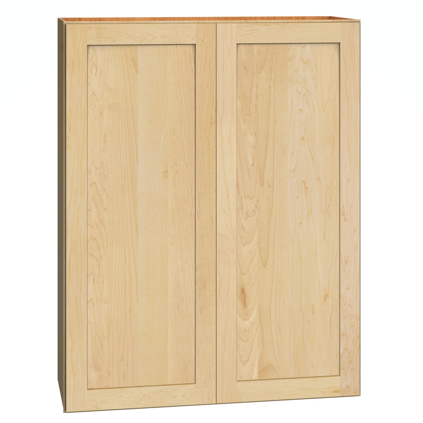 Diamond Express Jamestown 33-in W x 42-in H x 12-in D Natural Light Brown Wall Fully assembled Plywood Cabinet Recessed Panel