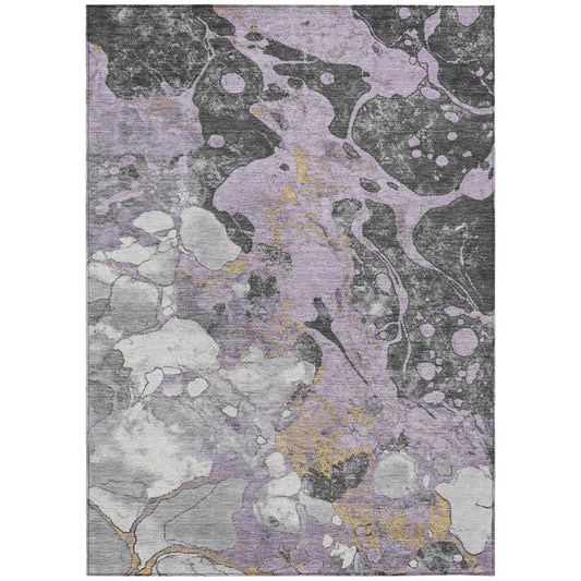 Addison Rugs Chantille ACN1909LV 8 x 10 (ft) Loomed Lavender Rectangular Indoor/Outdoor Machine washable Pet Friendly Area rug