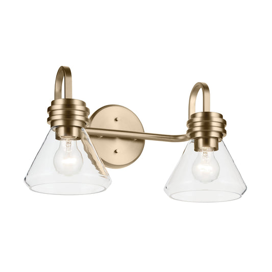 Kichler Farum 19.25-in 2 -Light Bronze Modern/contemporary Vanity light 6814551