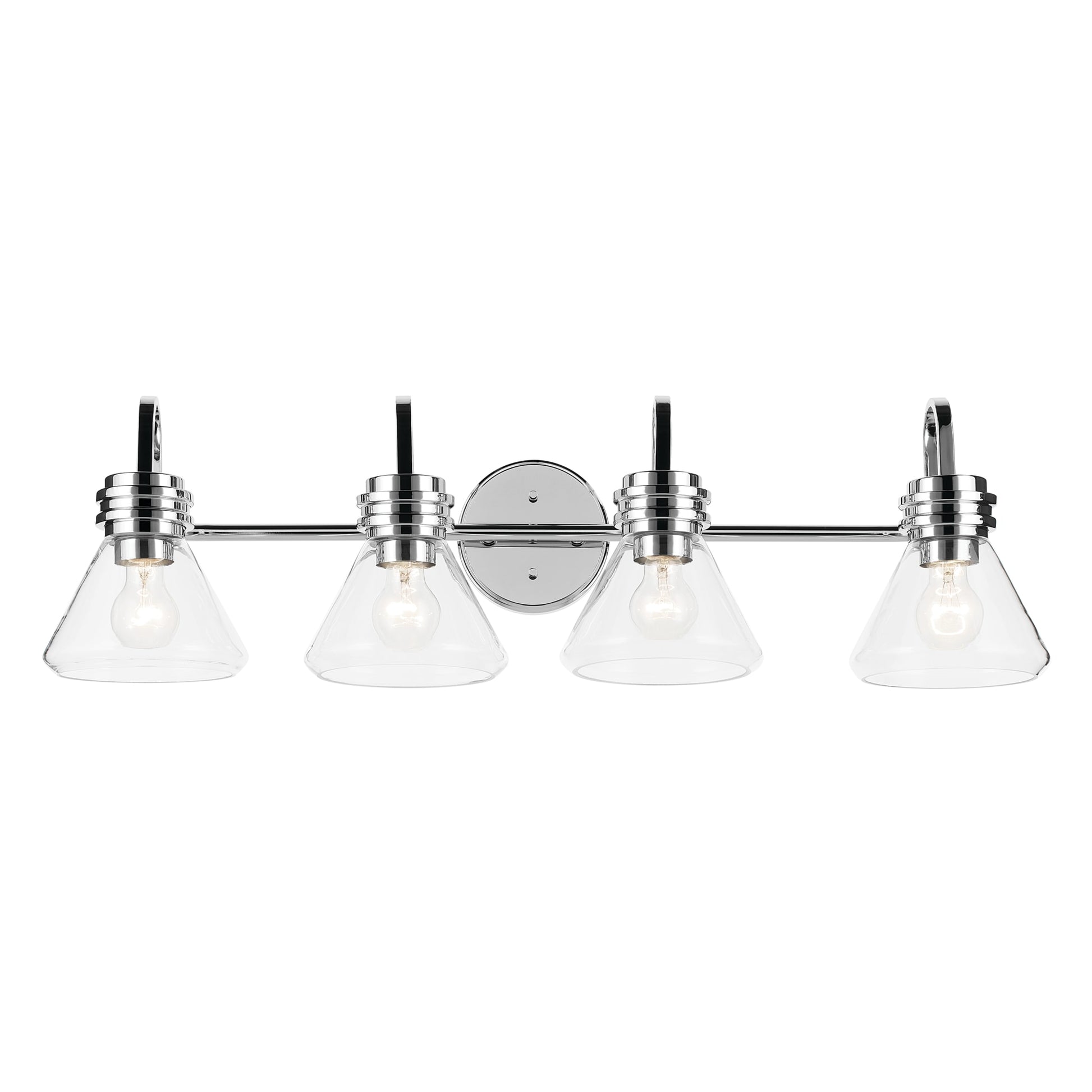 Kichler Farum 34-in 4 -Light Chrome Modern/contemporary Vanity light 6814544