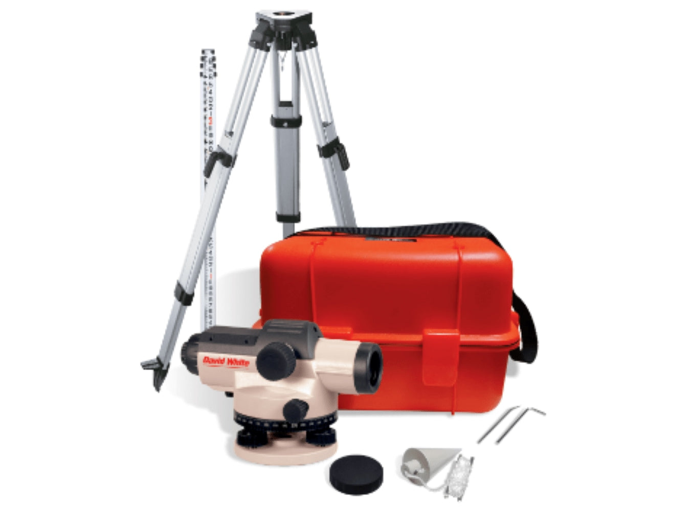 David White  45-D8932K-1C AL8-32 32-Power Automatic Optical Level Kit