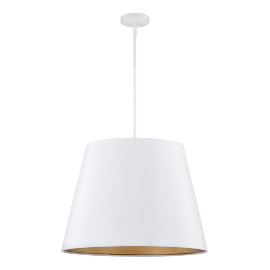 Millennium Lighting Allson 4 -Light Matte White Modern/contemporary Dome Large Hanging Pendant light