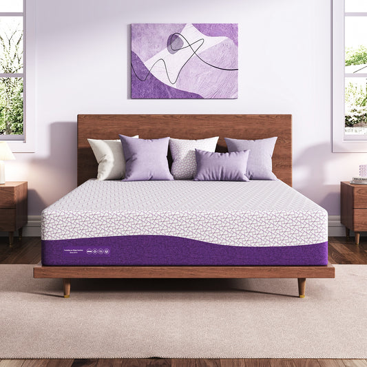 Sersper 12-in Medium Full Gel memory foam Mattress in a Box