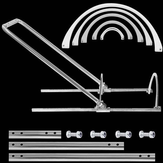 Heavy Duty HDPE Pipe Tensioner Tool – Universal Docking Kit for DN200-600mm Corrugated Pipes | Drainage, Sewer & Construction Pipe Installation | High-Strength Clamping System