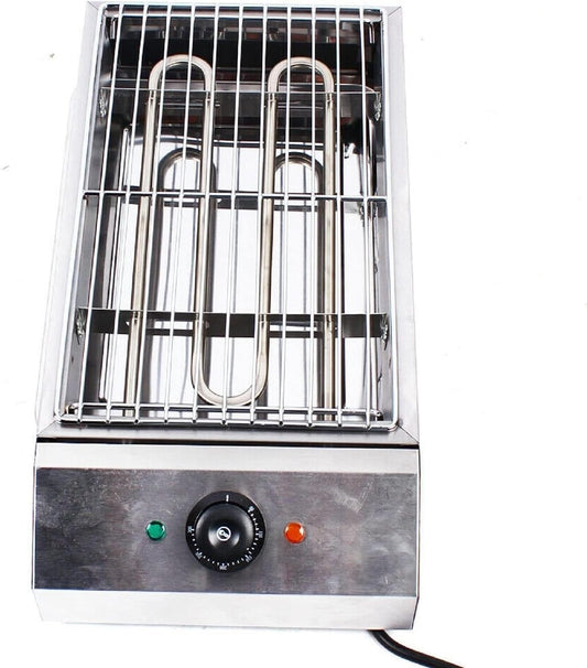 Broiler Countertop Grill Electric Countertop Grill 1800W Portable Smokeless Barbecue Oven Griddle, Taygate9630