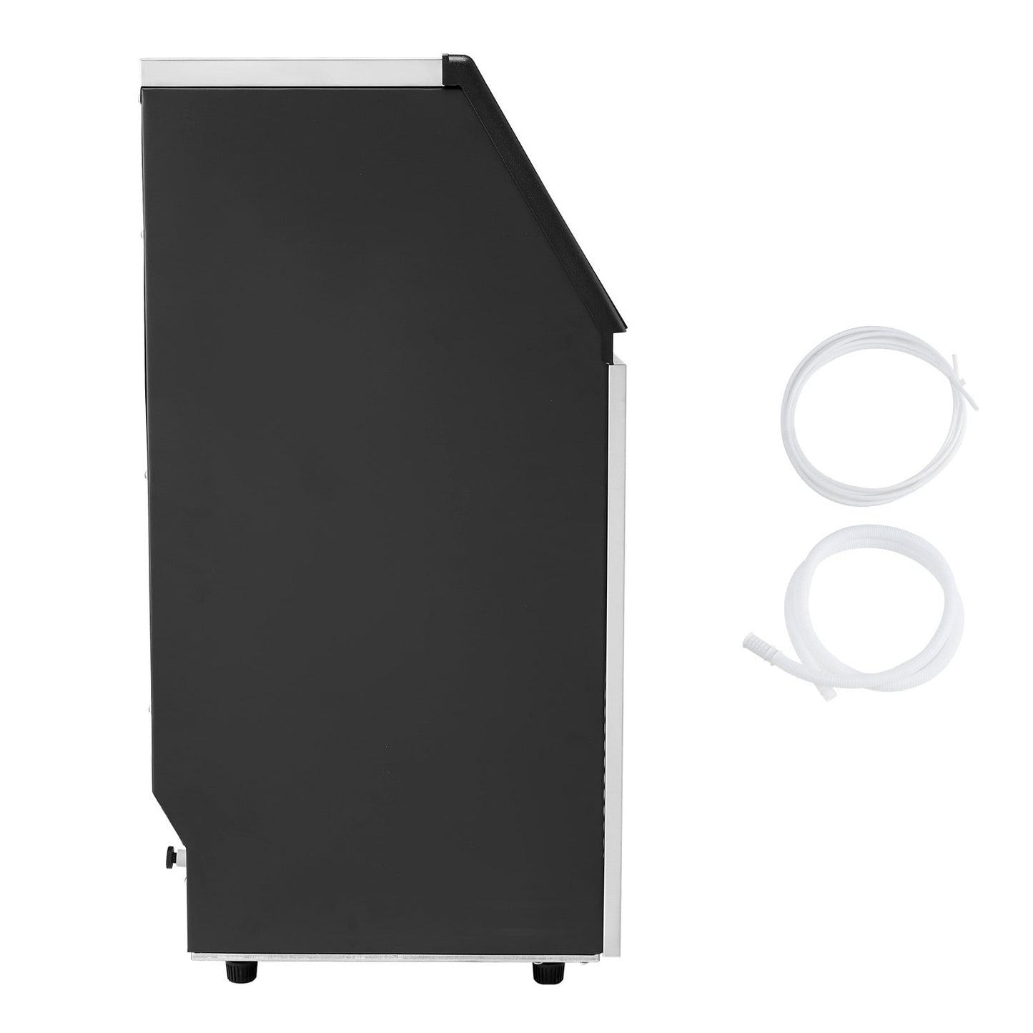 SVOPES 130lbs/24H Commercial Ice Maker 130-lb Ice Per day Cubed Ice Maker ( Stainless steel )