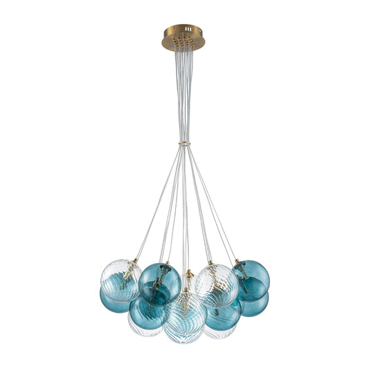 Zicbol 16 -Light Brass Modern/contemporary For Use in Bedrooms, Dining Rooms, Foyers, Kitchens, Living Rooms Chandelier
