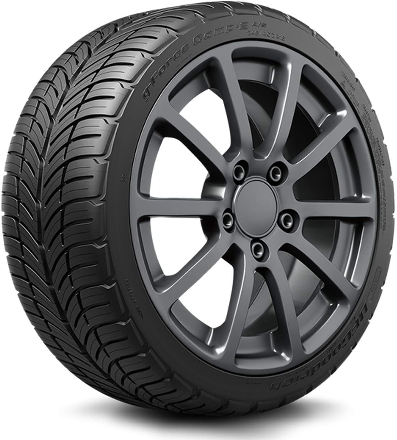 BFGoodrich G-Force Comp-2 A/S Plus All-Season Radial Car Tire for Ultra-High Performance, 225/50ZR17 94Y