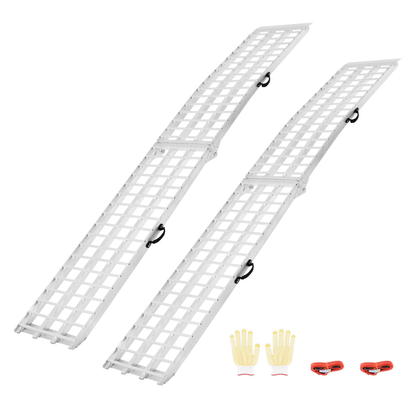 SVOPES 1.48-ft x 10-ft 2000-lb Capacity Arched Folding Loading Ramp