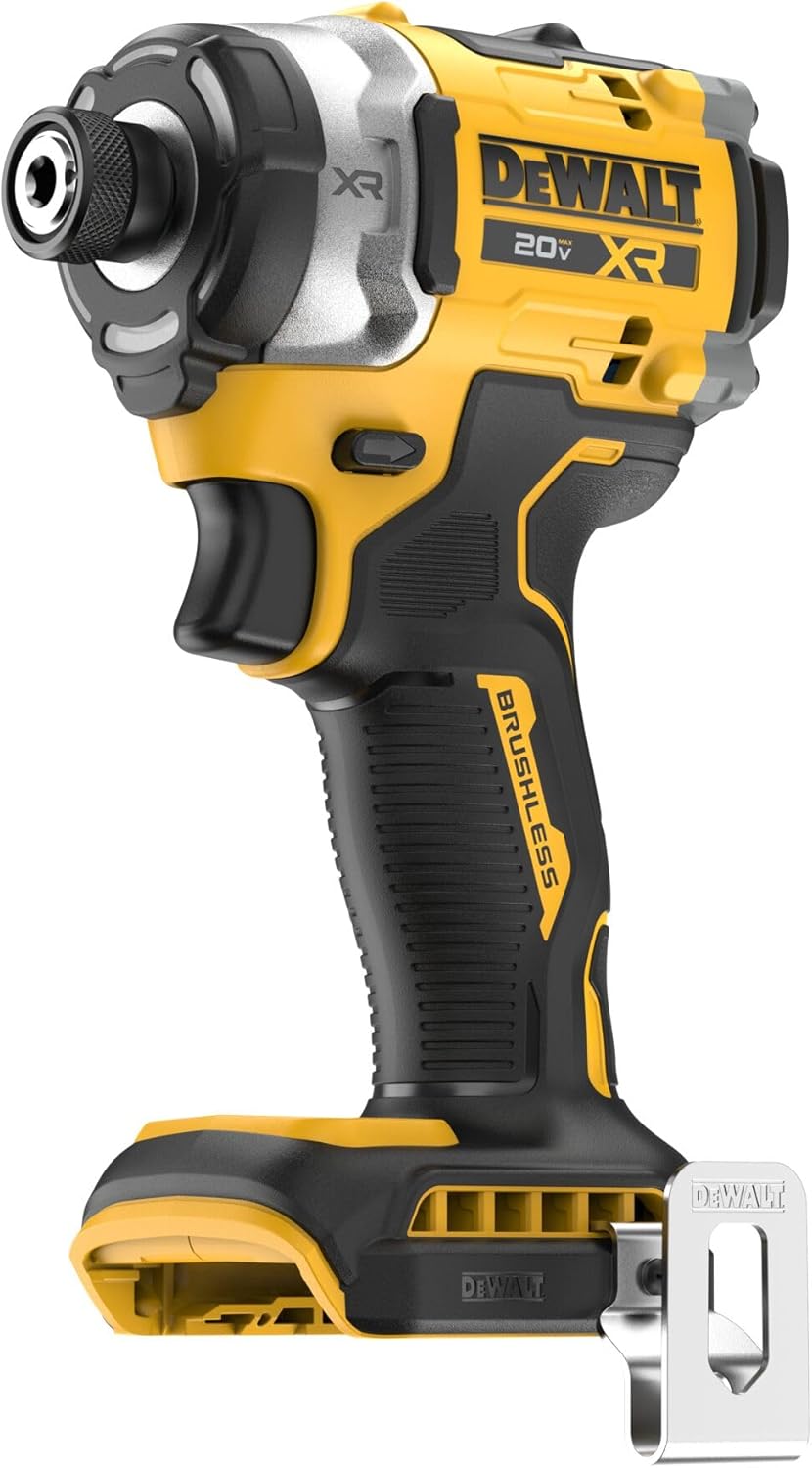 DEWALT 20V MAX XR 1/4 Inch Cordless Impact Driver, Bare Tool Only (DCF860B)