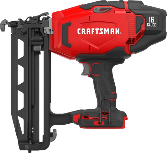 CRAFTSMAN V20 Cordless Finish Nailer, 16 Gauge, Bare Tool Only (CMCN616B)