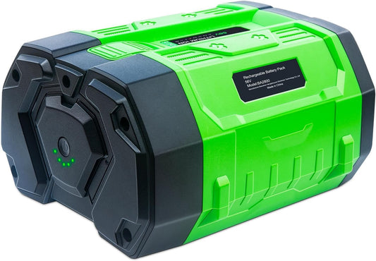 DTK 9000mAh Replacement for EGO 56V Battery BA2800T BA1400T BA4200T BA5600T Compatible with Cordless Power Tools