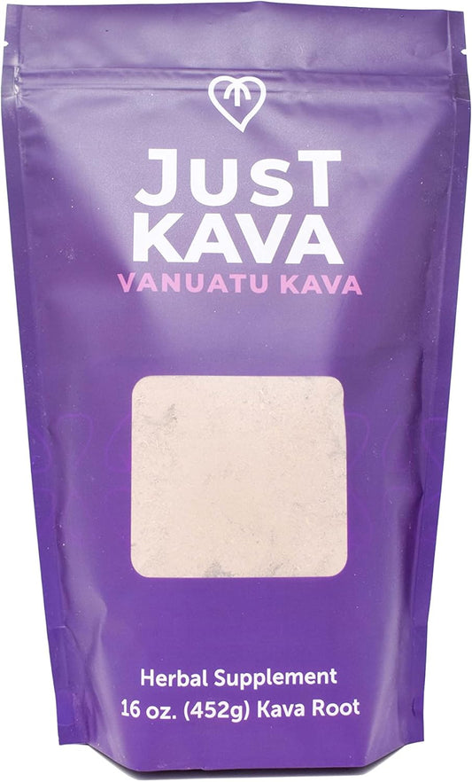 Vanuatu Kava Powder Herbal Supplement for Relaxation 16 OZ (452g)