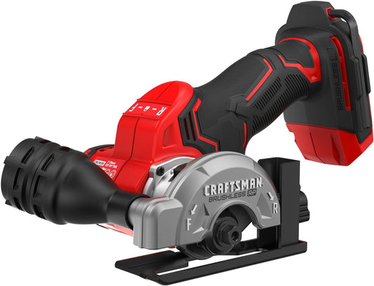 CRAFTSMAN V20 3 Inch Cordless Cut-Off Tool with Forward and Reverse Functions, Bare Tool Only (CMCM300B)
