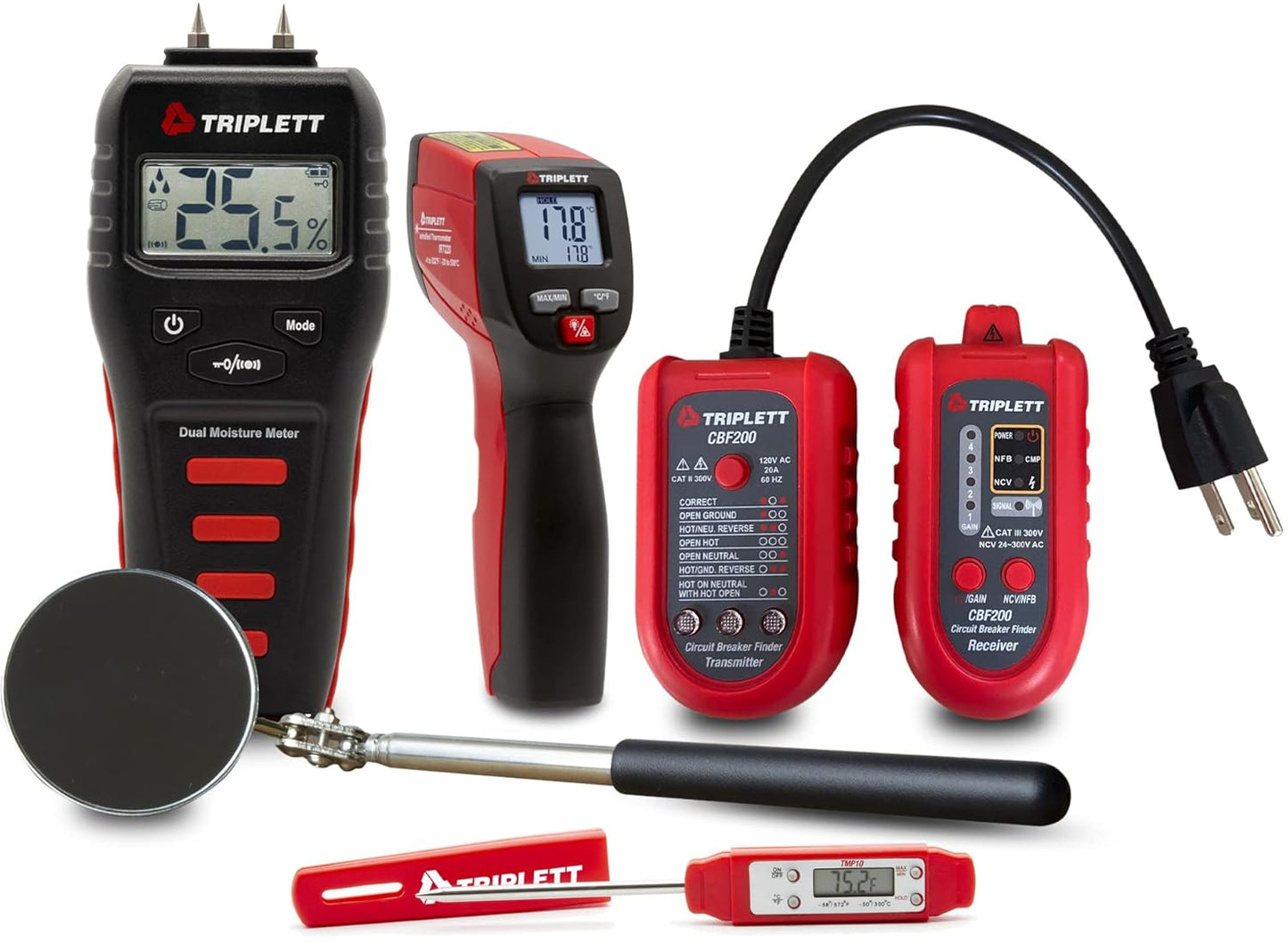 Triplett HMIN-KIT Home Inspector 5-Piece Tool Kit