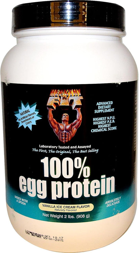 HEALTHY 'N FIT 100% EGG PROTEIN PWD,VAN, 2 LB