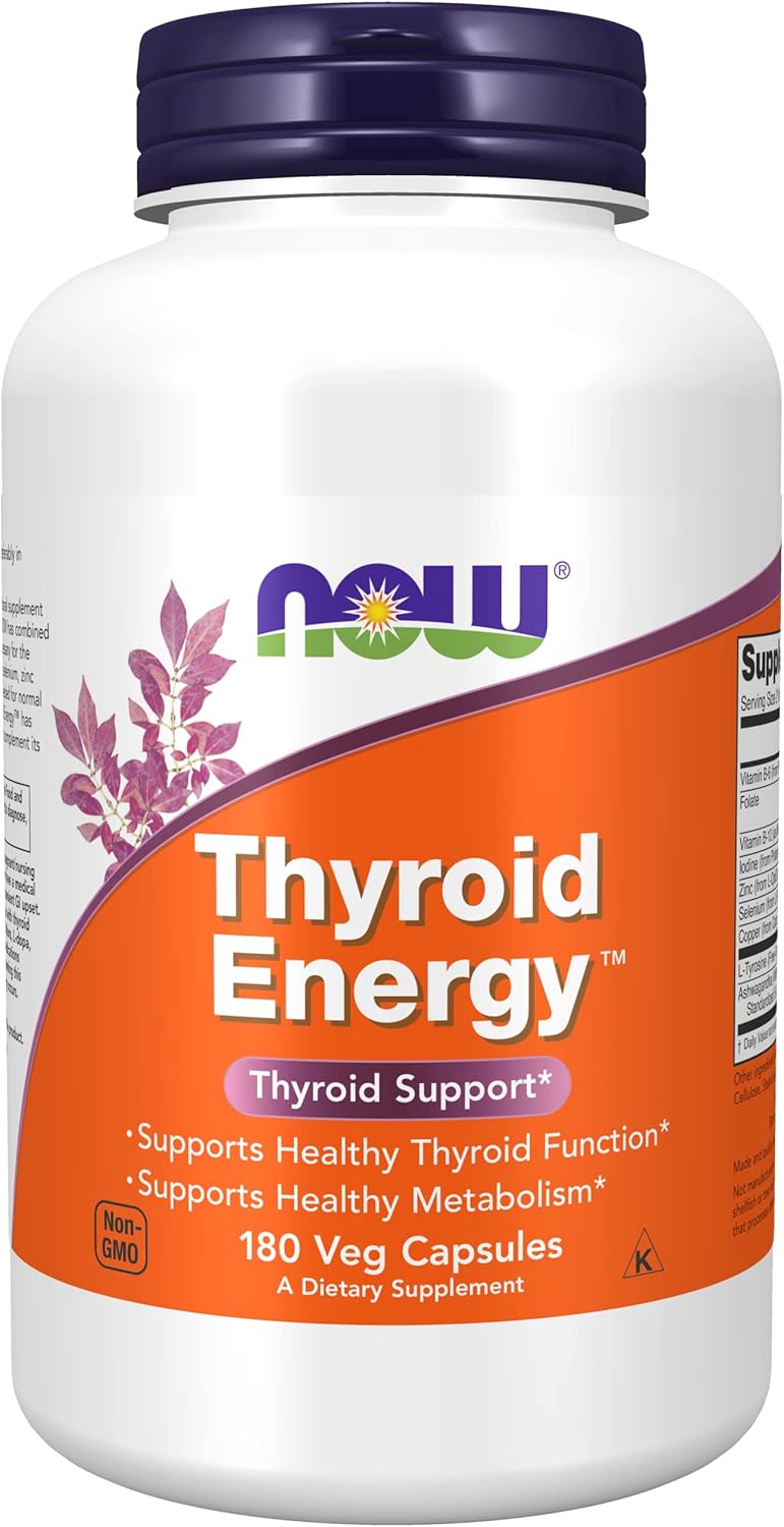 Now Foods: Thyroid Energy, 180 Vcaps (Pack of 2)