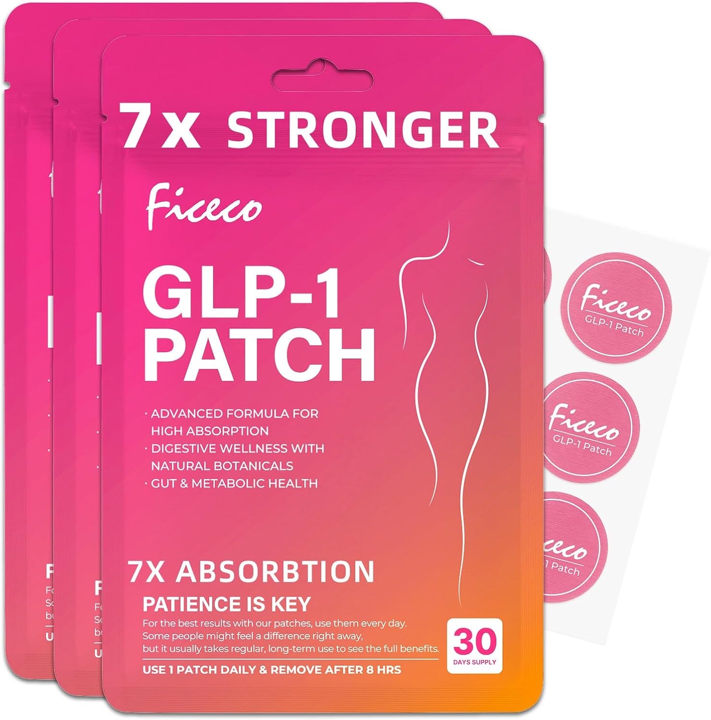 Ficeco GLP1 Patches 90 Count