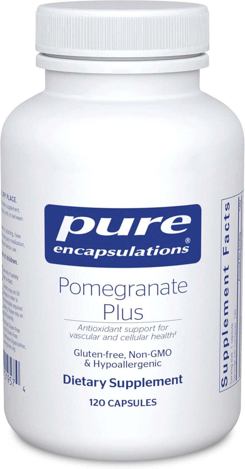 Pure Encapsulations Pomegranate Plus | Antioxidant Support for Vascular and Cellular Health* | 120 Capsules