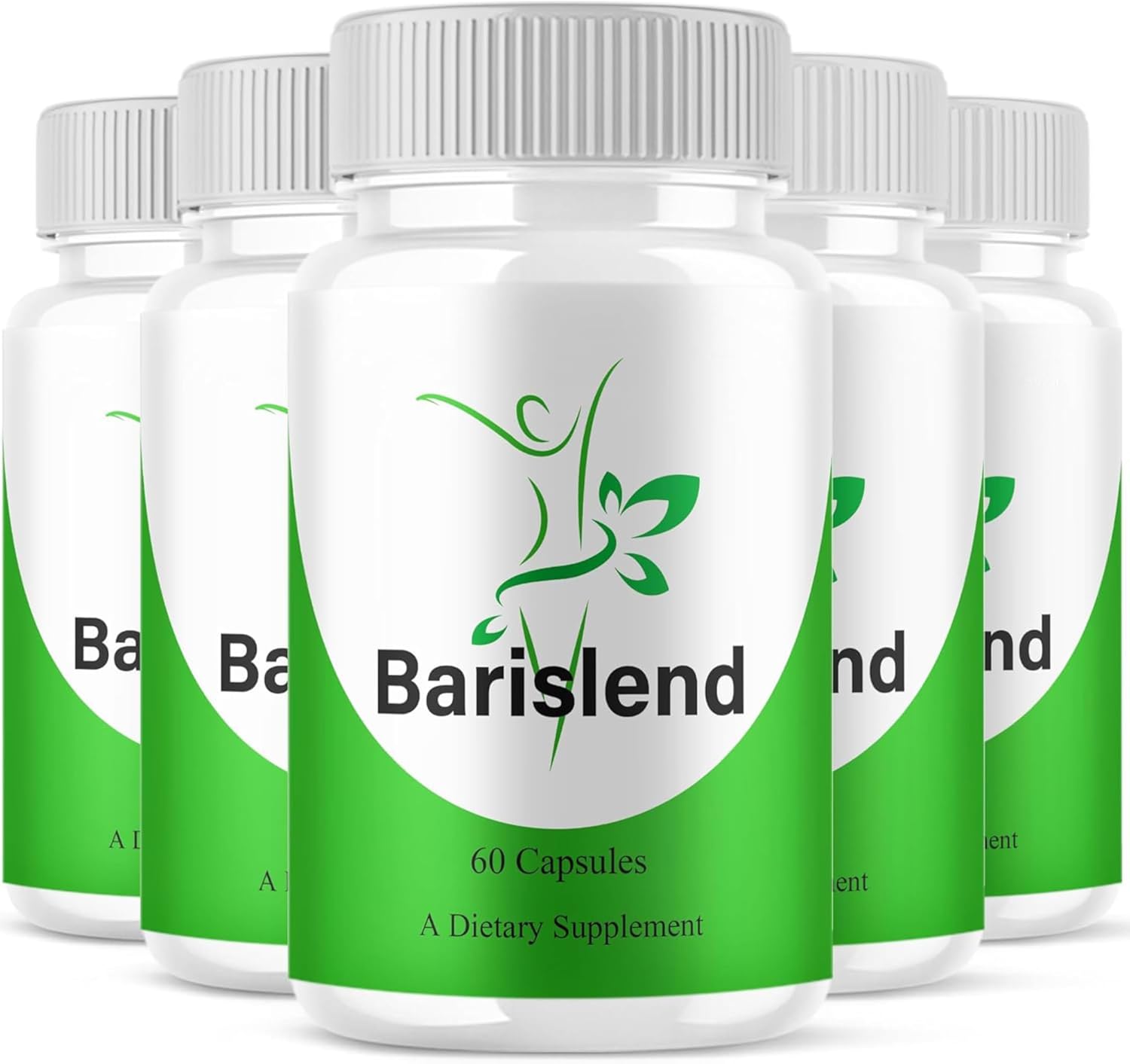 Original Barislend Official Capsule Premium Advanced Formula, Natural Ingredients for Overall Health & Balanced Lifestyle | Pink Salt Barislends Reviews | 60 Capsules Each Bottle (Pack of 5)