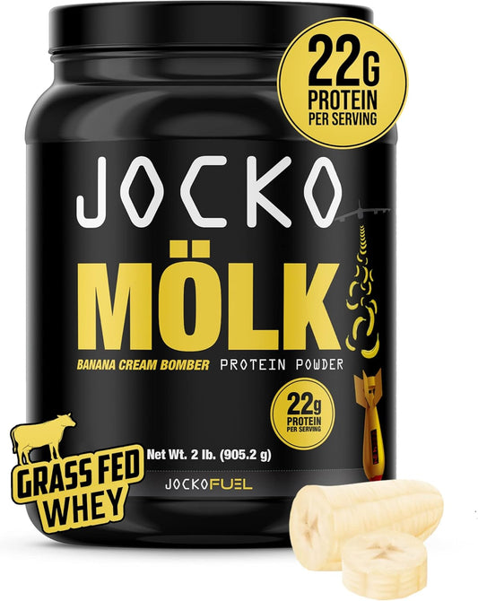 Jocko Mölk Whey Protein Powder (Banana Cream)