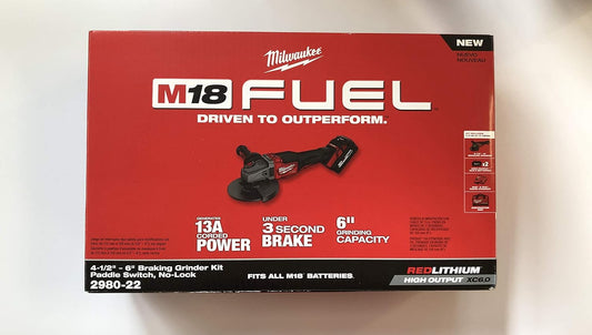 Milwaukee 2980-22 18 FUEL 18-Volt Lithium-Ion Brushless Cordless Grinder