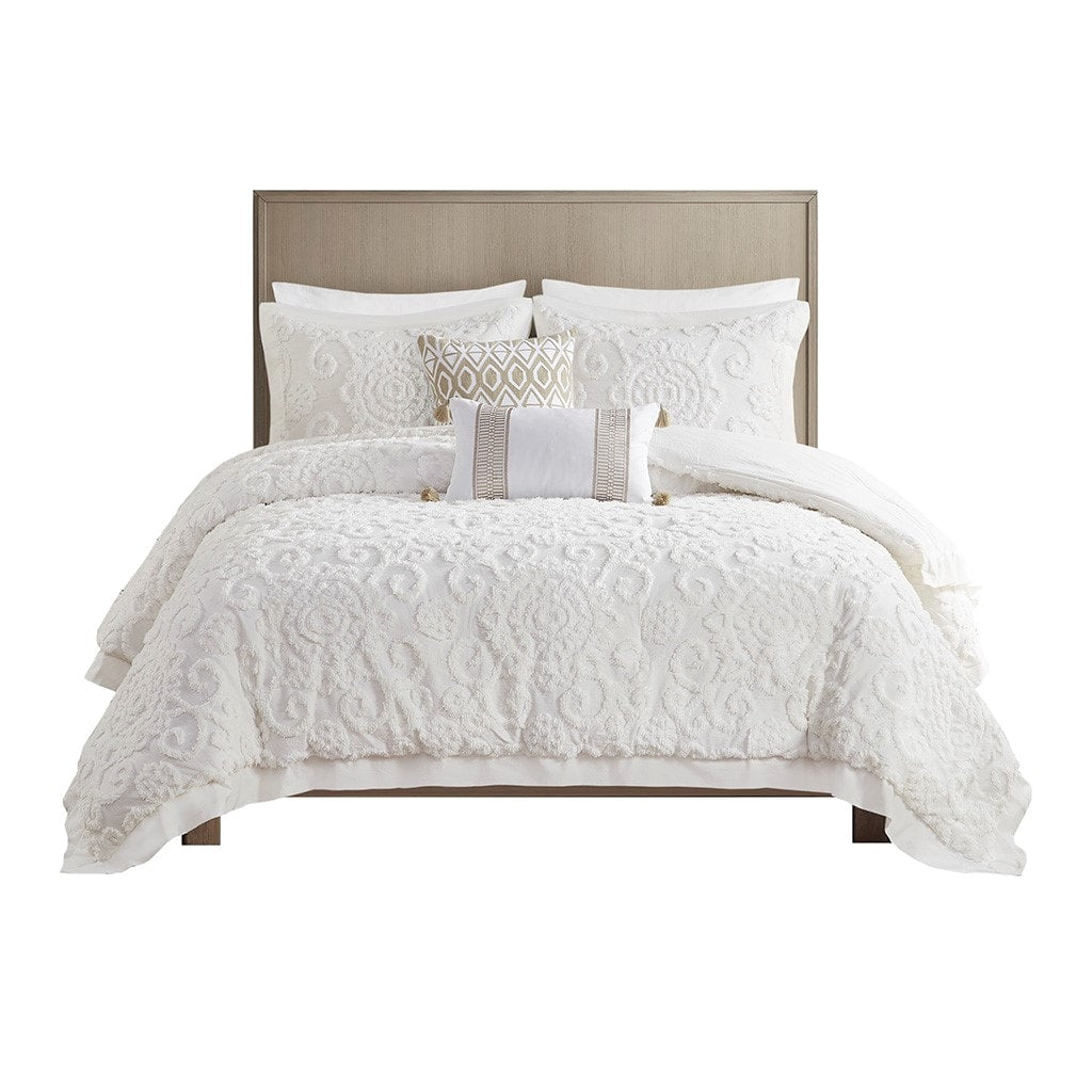 Gracie Mills  Lito Chenille Cotton Comforter Mini Set