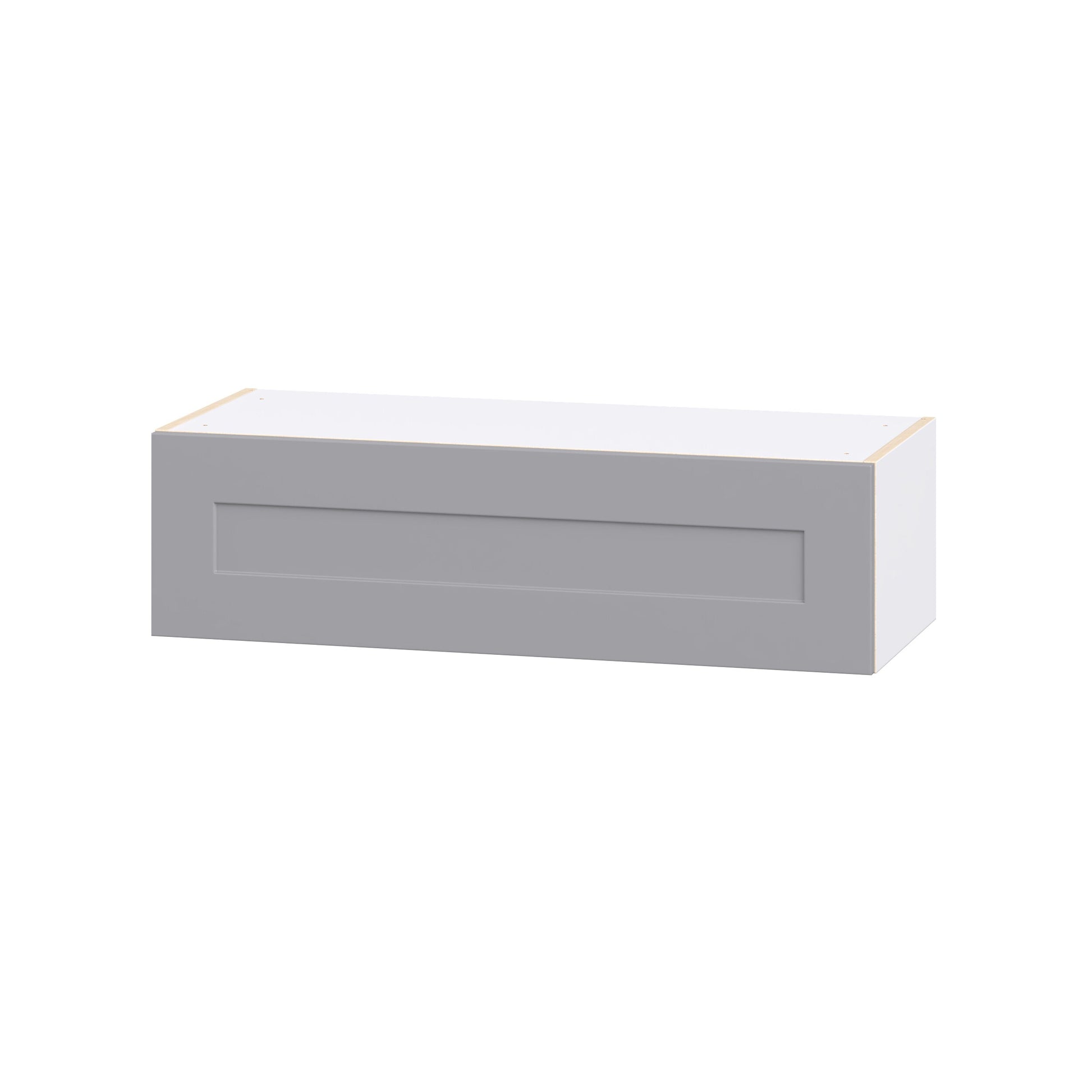 Hugo&Borg 36-in W x 10-in H x 14-in D Slate Gray Wall Fully assembled Cabinet Recessed Panel