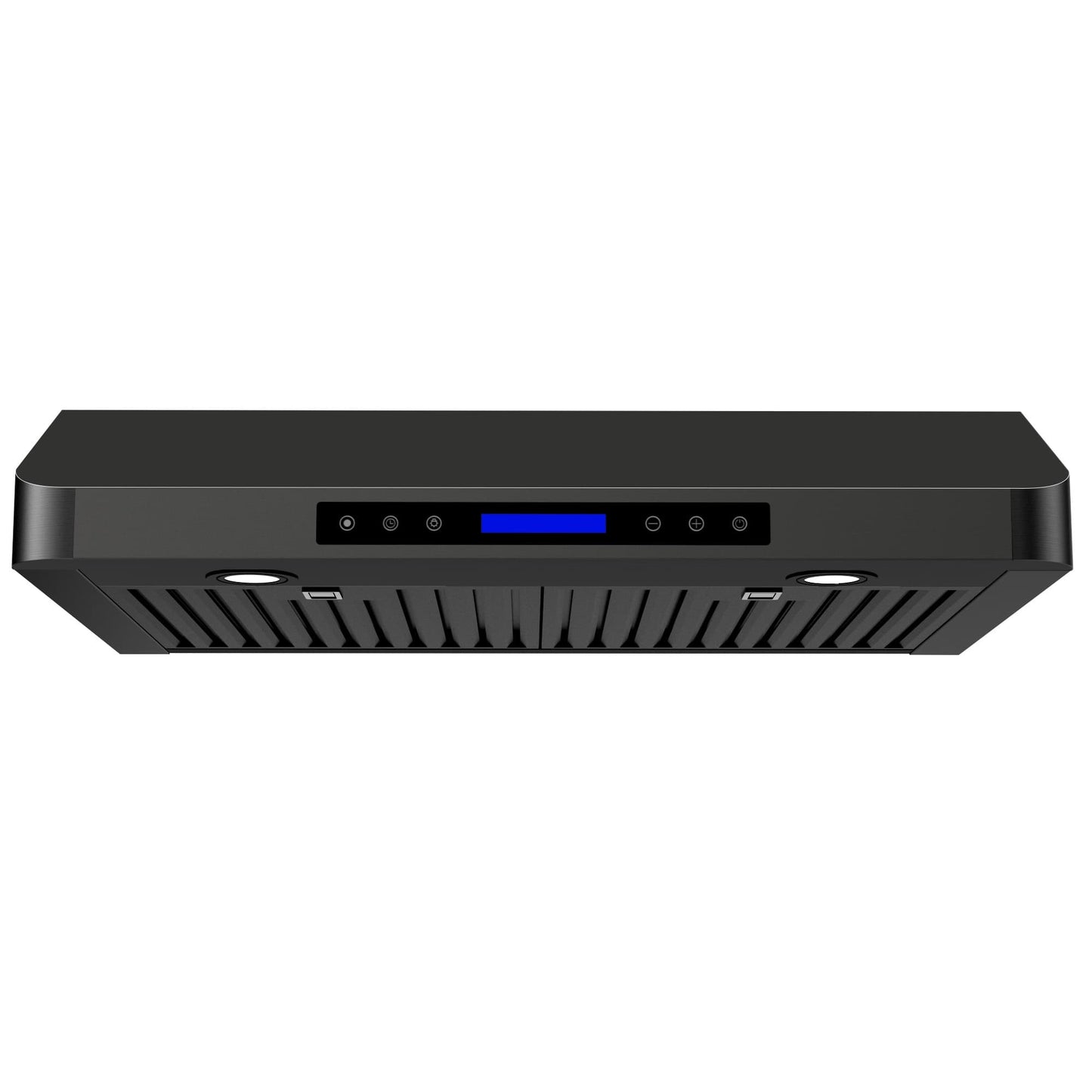 DIVAN  30IN 400CFM Under Cabinet Stainless Range Hood Tempered Glass with 4-Speed Touch Control